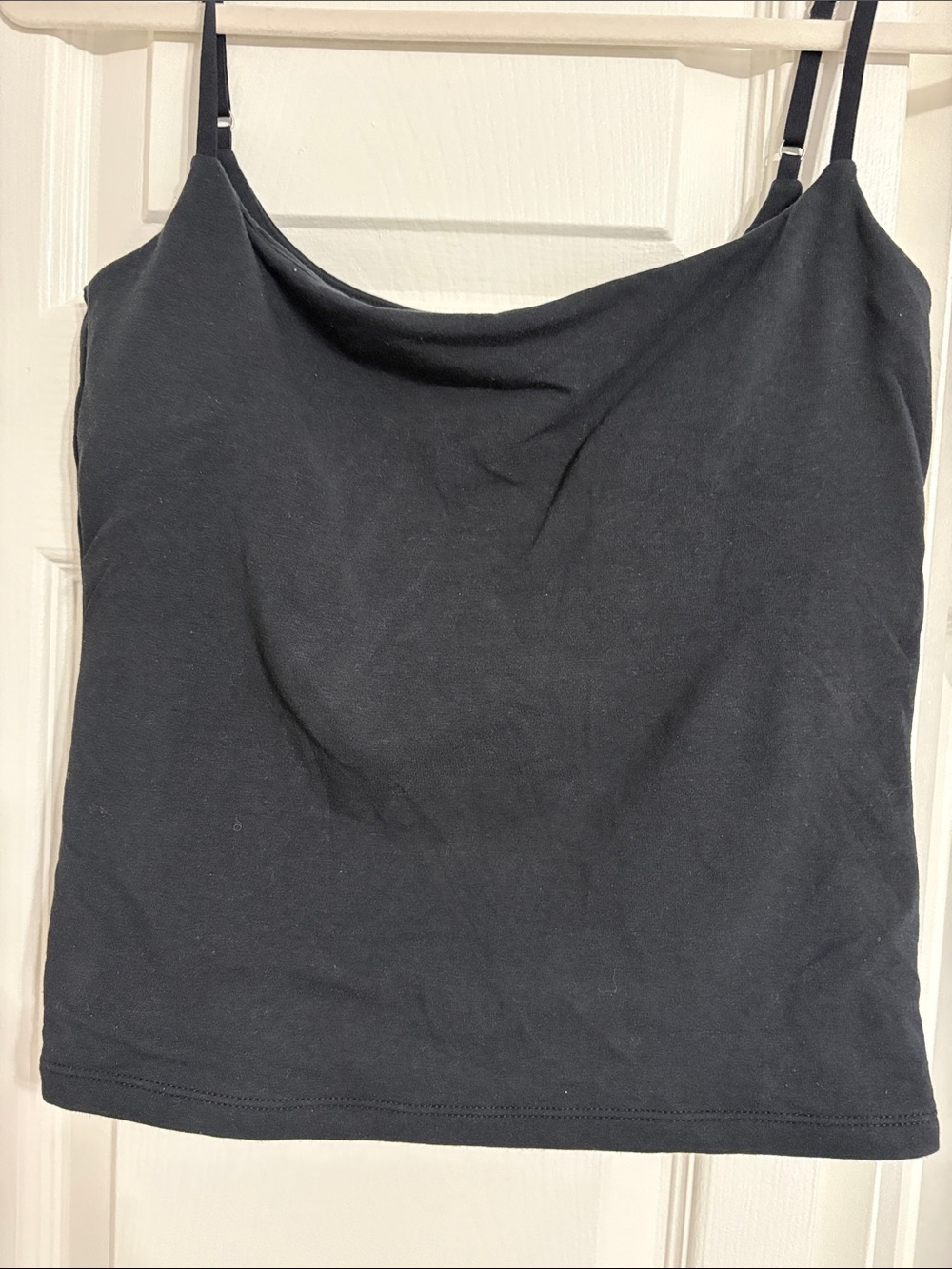Abercrombie & Fitch Black Cowl Neck Camisole bra free collection